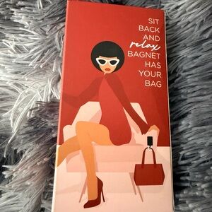 Floral Bagnet Holder- in “Midnight Bloom”